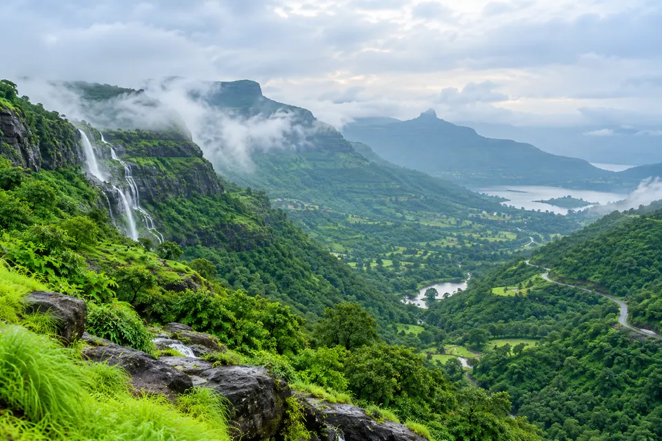 AI-generated illustration of Lonavala hill scenery