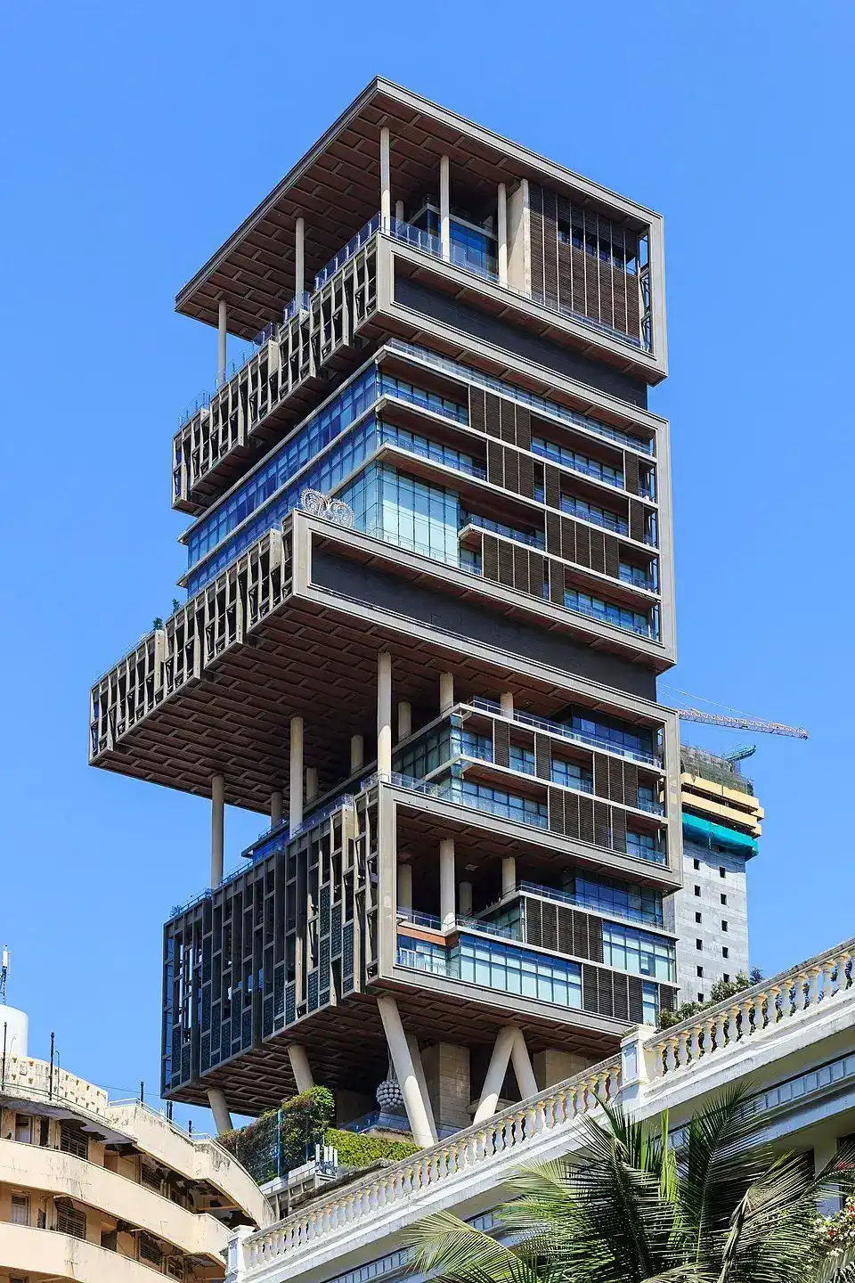 Antilia Ambani house Mumbai Darshan sightseeing