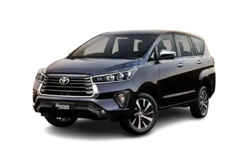 Innova Crysta category vehicle for DDD Cabs journeys