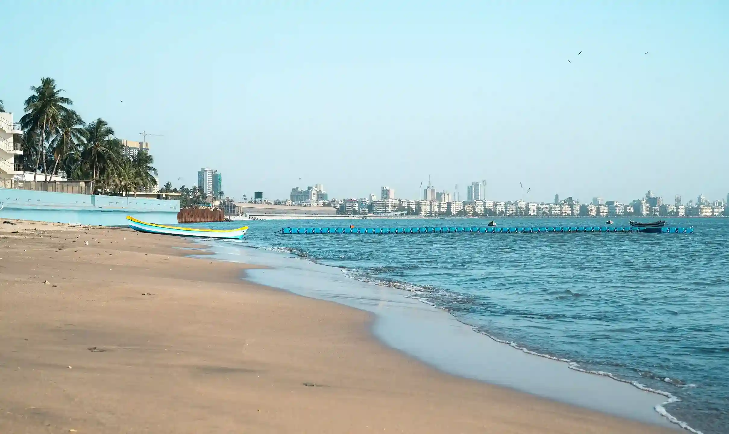 Juhu Beach Mumbai sightseeing cab end point