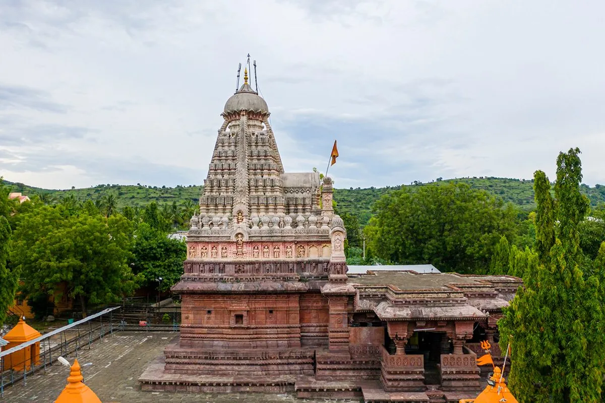 Grishneshwar Jyotirlinga temple near Ellora Caves